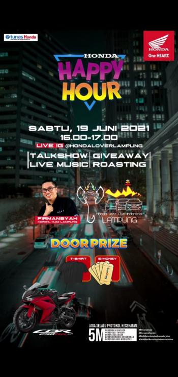 Tunas Honda Bersama Jaringannya NSS Kedaton Sukses Menggelar Honda Happy Hour